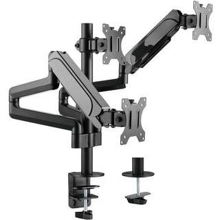 17"-27" Triple Monitor Desk