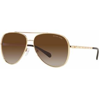 Michael Kors MK1101B CHELSEA BRIGHT 101413 60 Solbriller Kvinder Guld - Light Gold - 60mm