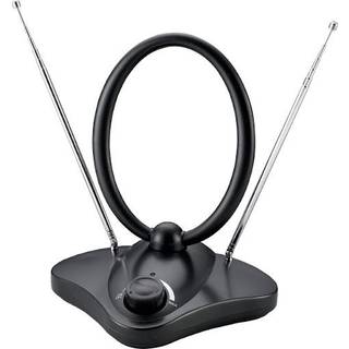 Sinox One Digital Indoor Radio & TV Antenna. Black