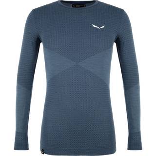 Salewa Zebru Responsive L/S Tee Merino undertøj Herrer størrelse XL farve blå