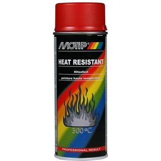 Motip varmefast spray, 300°, 400 ml, rød