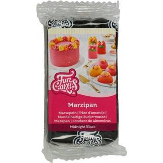 Marcipan Sort 250 g - Funcakes