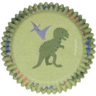 Dinosaur Muffinsforme - 48 stk, FunCakes