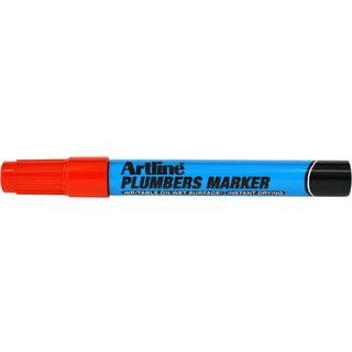 Artline plumbers marker rød