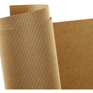Bølgekarton, ark 50x70 cm, 120 g, 10 ark/ 1 pk.