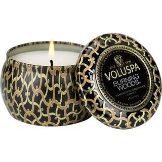 Voluspa Decorative Tin Candle Burning Woods 113g