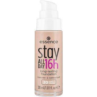 essence Stay ALL DAY 16h Vandfast makeup Skygge 20 Soft Nude 30 ml - 30 ml