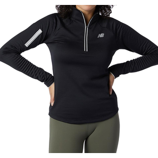 New balance heat grid half zip løbetrøje dame