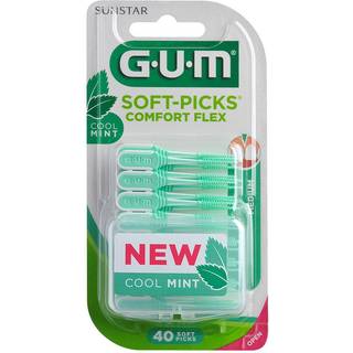 GUM Soft-Picks Minty Medium (40 stk)