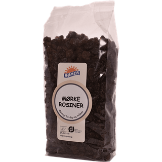 Rømer Rosiner mørke Økologisk - 500 g