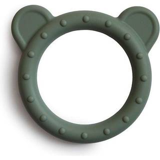 Mushie - Silicone Bear Teether Bidering - Dried Thyme