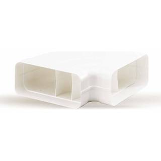 JG Nordic bøjning horisontal, flad, 90°, 89 x 222 mm