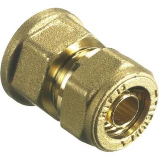 Muffe til PeX rør 1/2" x 18 mm