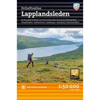 Calazo förlag Karta över Lapplandsleden NoColour, OneSize