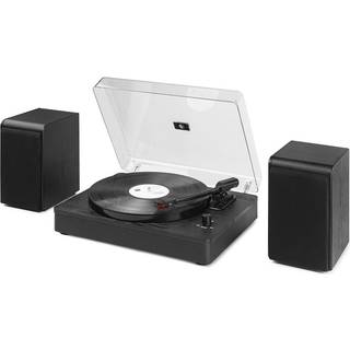 RP330 Record Player HQ Black with speakers "B STOCK" TILBUD NU