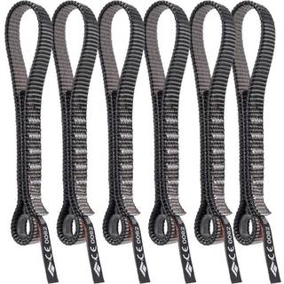Black Diamond Standard Dogbone 16cm 6-Pack Grey, NO COLOR, OneSize