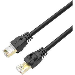 Unitek Parsnoet Netværkskabel CAT7 - RJ45 - Sort - 10m