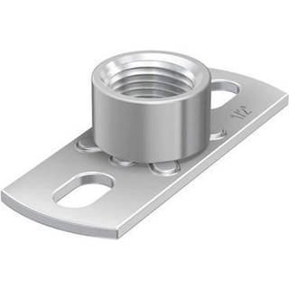 Flamco Montageflange gp rustfri 1/2 80x30 mm