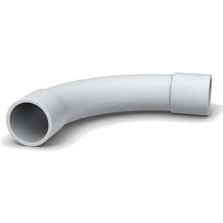 Bøjning Pvc 16 Mm 90Gr. Grå Solar