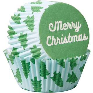Merry Christmas Muffins Forme, 75stk - Wilton