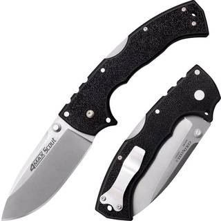 4-MAX Scout Stonewashed foldekniv, sort