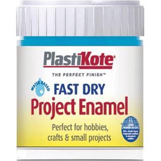 Plasti-Kote PKTB8W Hurtigtørrende emaljemaling B8-flaske Himmelblå 59 ml