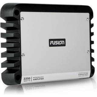 Marine forstærker Fusion Signature Monoblock SG-DA12250, 12 V, 2250 W, sort/grå, med 4 kanaler