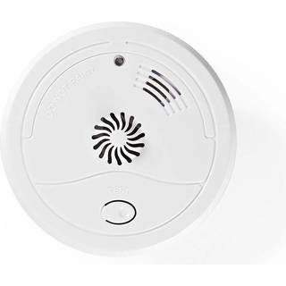 Nedis - Heat Alarm | Batteri | Batteri levetid op til: 1 År | Med testknap | 85 dB | ABS | Hvid - DTCTH10WT