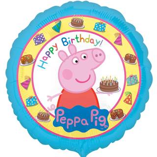 Folieballon Gurli Gris Happy Birthday