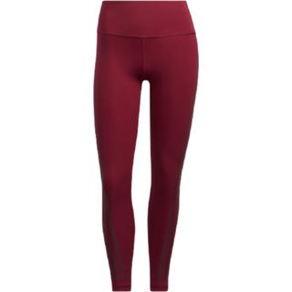 Adidas Women's Optime Training Icons 7/8 Tight Legacy Burgundy, M Regular