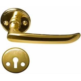 Dørgreb indvendig L-formet messing