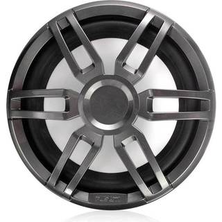 Marine subwoofer Fusion XS Sport RGB SUB XS-SL10SPGW, 10", 400 W, hvid, til indbygning, med hvid / grå front + RGB-belysning