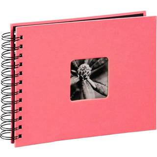 Hama "Fine Art" Spiral Album 24 x 17 cm 50 black pages flamingo