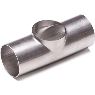 T-stykke DS KORT 316L MAT Ø101,6X2,0