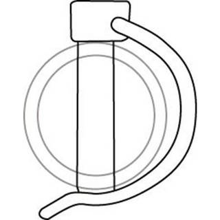 Rørsplit galvaniseret 4,5×40mm