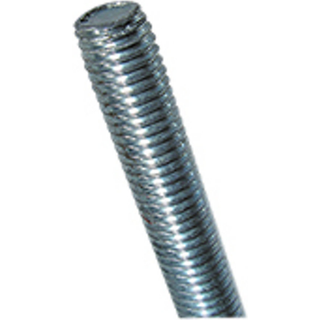 Bossard gevindstang M12 Elforzinket DIN 975. Stål 4.6. Lgd. 1 mtr.