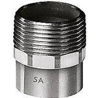 lodde overgangsnippel 1/2'' - 10 mm. Med rørgevind nippel og loddemuffe