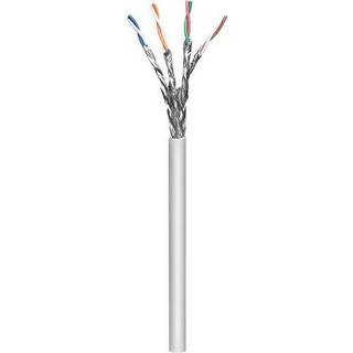 CAT 6a S/FTP netværkskabel | Grå (stranded AWG26/7, CU, LSZH) | 50 | PRIS-MATCH