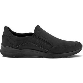 ECCO Irving - Slip-on sko i nubuck til herrer - Sort - Size: 39 (UK 6)