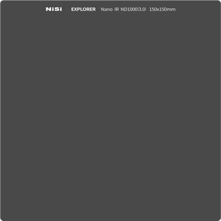 Nisi Square Filter 150X150mm IRND 1000 10Stops