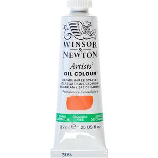 Artist's oil colour 37ml cadmium free scarlet 903