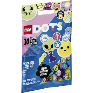 LEGO DOTS EKSTRA DOTS - Serie 6 41946 H?ndv?rksdekorationss?t; Dekorationsfliser, der laver en i alderen 6+ (118 stykker)
