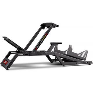 Next Level Racing F-GT - racing simulator cockpit frame - carbon steel - matte black Gaming stol cockpit ramme - Karbon stål - Op til 135 kg
