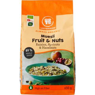 Urtekram Muesli Fruit & Nuts (650 g)