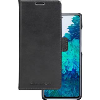 dbramante1928 Lynge 2-i-1 Flip Cover - Ægte Læder - Samsung Galaxy S21 FE - Sort