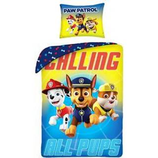 Paw Patrol Calling Sengetøj - 100 Procent Bomuld