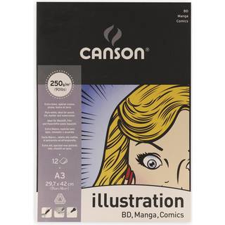 Illustration - 250 g/m2 (90 lb) A3