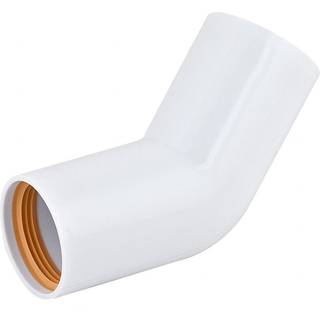 Faluplast 2316107 Bøjning 45°, med gummipakning 32 mm