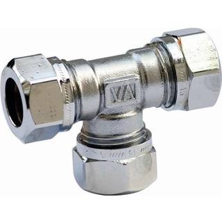 Vatette FG037050020 T-stykke 90°, forkromet 15 mm