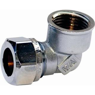 Vatette FG036053520 Overgangsvinkel 90°, forkromet, indvendigt gevind 15mm x G15